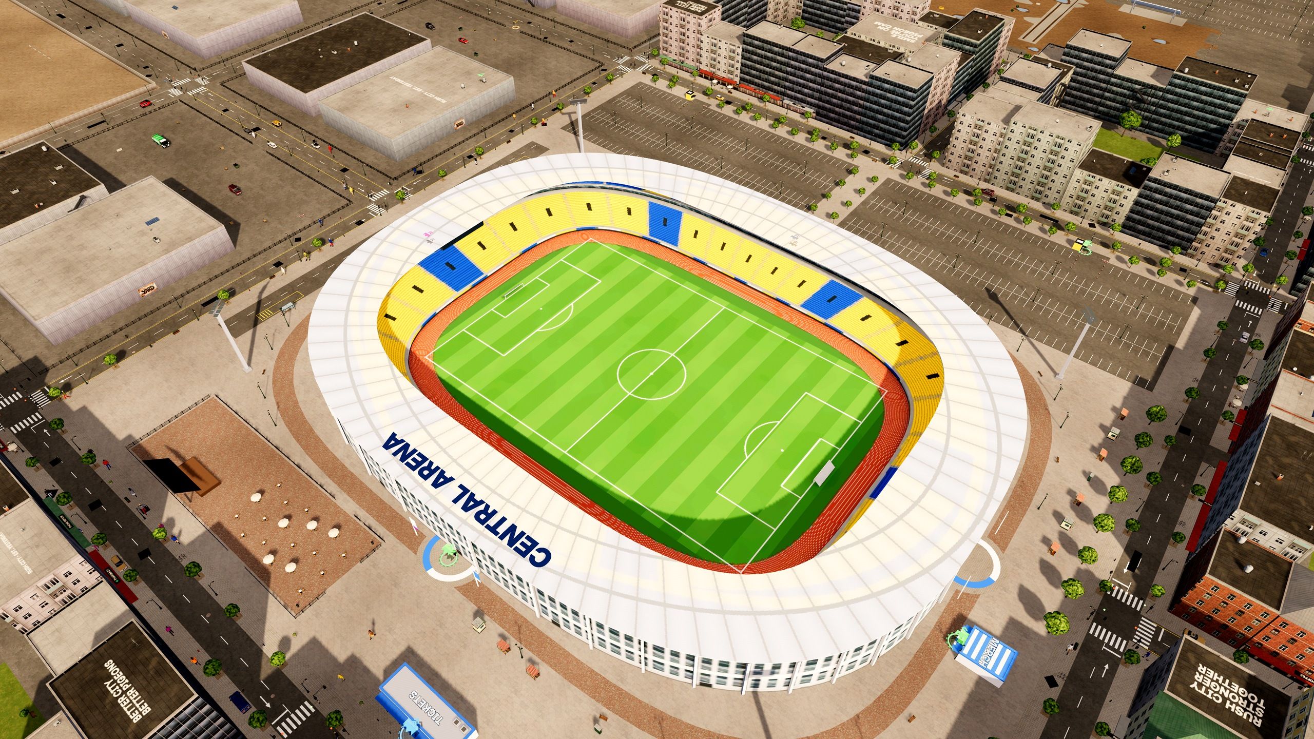 Central Arena in the game