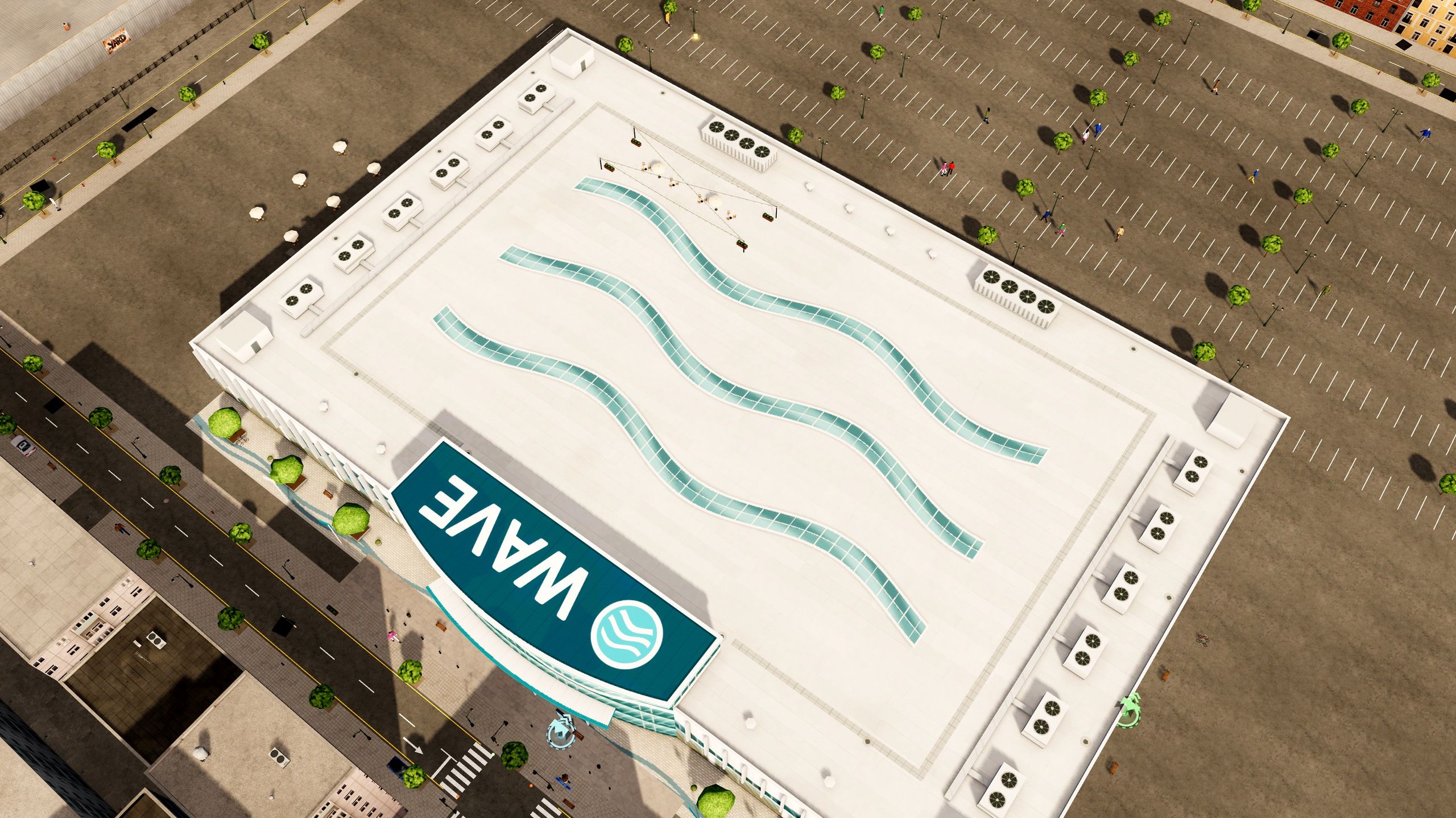 Wave Mall, construction stage 5